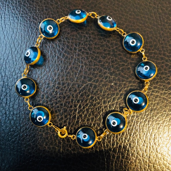 14k gold over silver bracelet - Picture 3 of 4